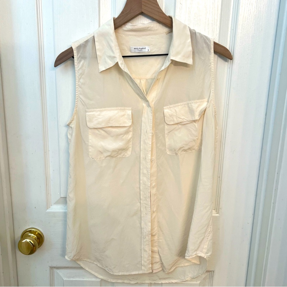 Equipment Femme 100% Silk Tank
